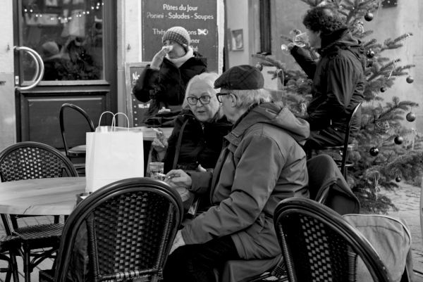 Terrasse Obernai le 1 décembre 2025