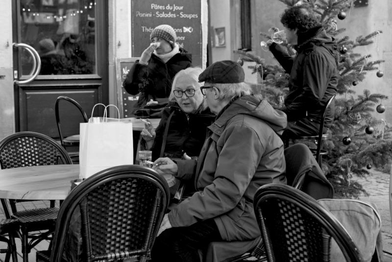 Terrasse Obernai le 1 décembre 2025